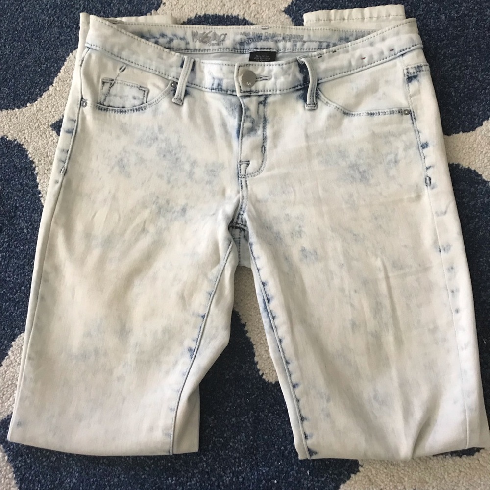 Missimo Mid Rise Acid Wash Legging